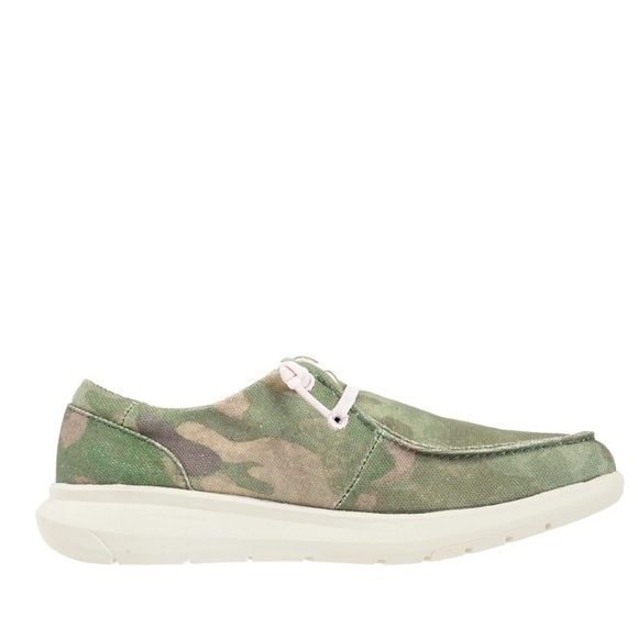 Women’s Ariat “Hilo” Fancy Camo Slip On Summer Shoe - Picture 4 of 10